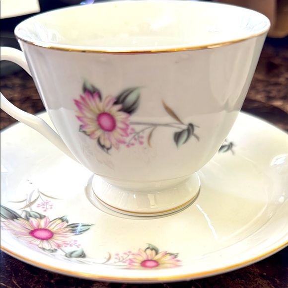 Other - Set of 2 vintage bone china cups and saucers